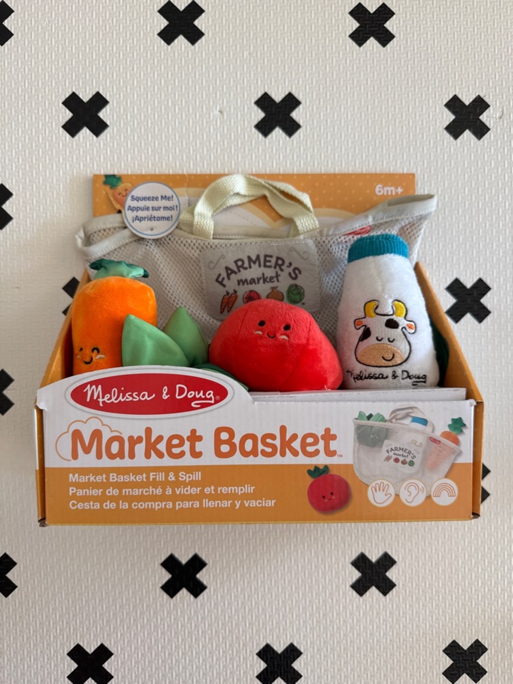 Melissa & Doug Kids' Market Basket Toy Set